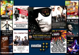 evenimente G-Ticket aug-nov 2012