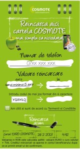 COSMOTE user recharge
