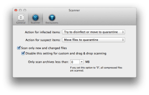 Bitdefender for Mac - Preferences