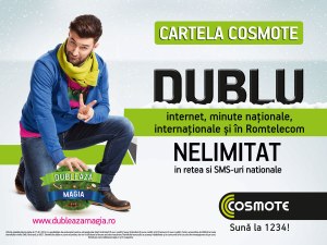 Dubleaza magia COSMOTE prepaid