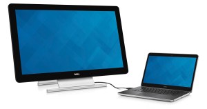 P2714T Touchscreen Monitor with XPS 14 Notebook