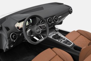 Puristisch, sportlich und clean ?  Audi zeigt neues TT-Interieur auf der CES