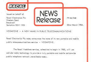30 years of Vodafone