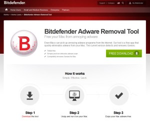 Bitdefender Adware Removal tool