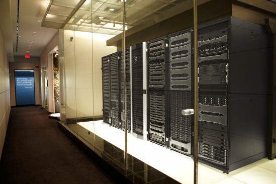 Server Room at the Dell Executive Briefing Center