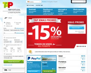 promotie de sarbatori TAP