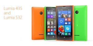 Lumia 435 si Lumia 532