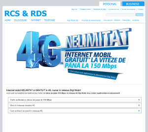 4G Nelimitat RDS